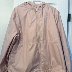 Nike Blush Pink Hooded Jacket